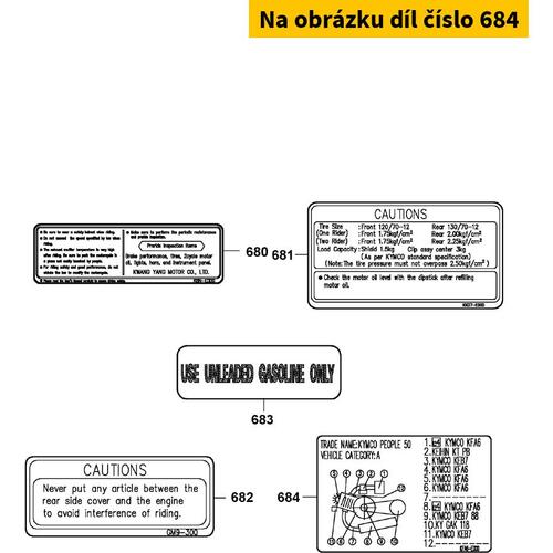 Aufkleber (Antimanipulation) MX9096