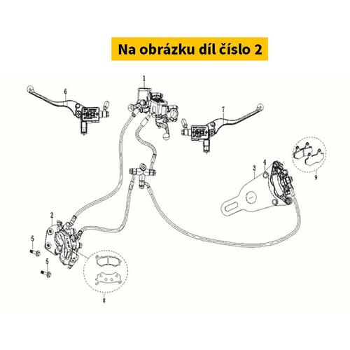 Bracket. Front Brake Caliper S1707100-LB1-00