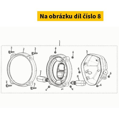 Turn Signal.Left Front S33650-QSM-C01