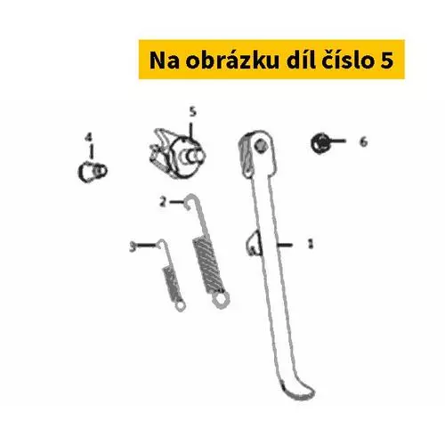 Sw.Set.Side Stand S35160-QSM-C00