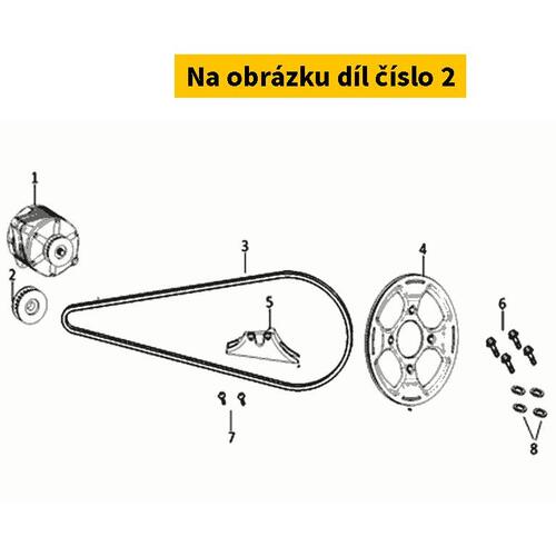 Small Belt Pulley S41150-QSM-F000