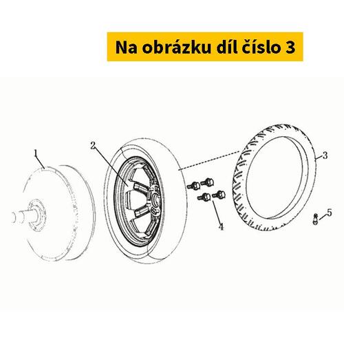 Tire(110/80-14 Tl) S42701-TBG-A00