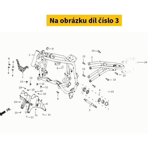 Shaft.Pillion S50300-QSM-A00