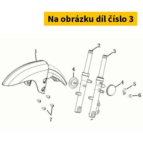 Fork Assy.L Fr S51500-TBG-A00