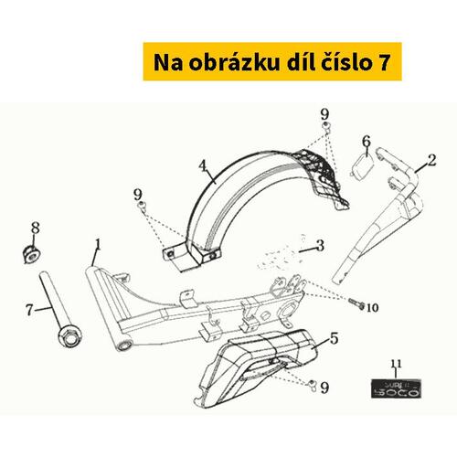 Bolt.Swingarm Pivot S52101-TBG-A00