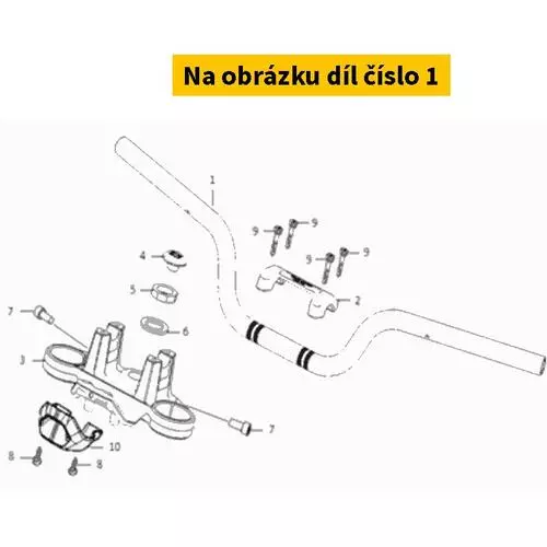 Pipe.Handlebar S53100-QSM-C00