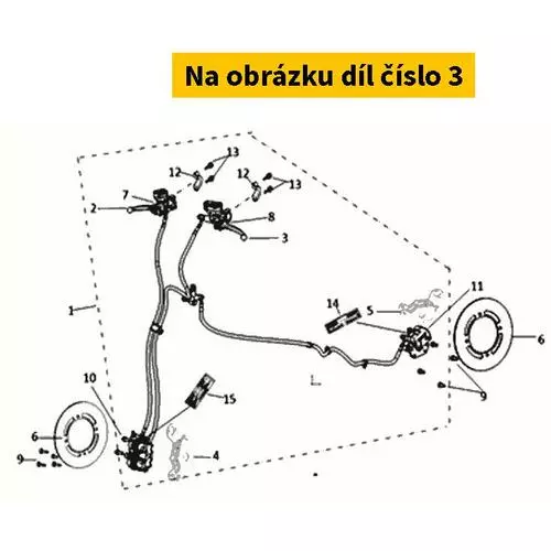 Rear Brake Handle S53176-QSM-C00