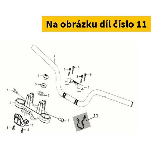 Brake Tubing Clamp S53205-QSM-C00