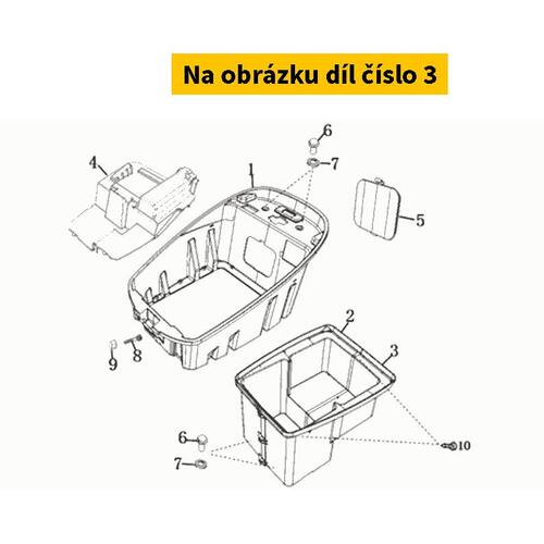 L Dowm.Luggage Box S81256-TBG-A00