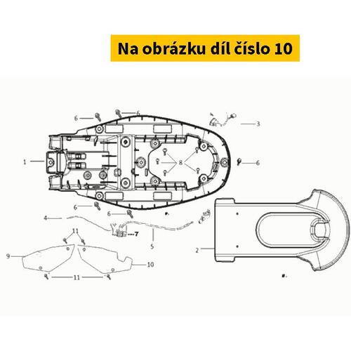 Right Shield(With Sticker) S83540-QSM-C00SMW01N