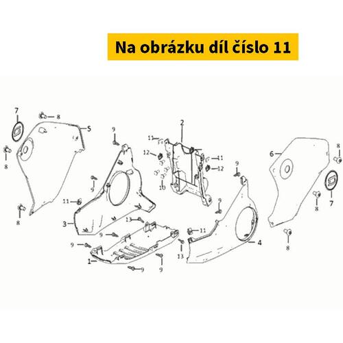 Reed Clamp M6 S84601-QSM-A00