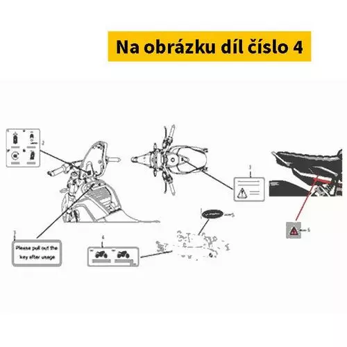 Tire Pressure Label S87505-QSM-C20