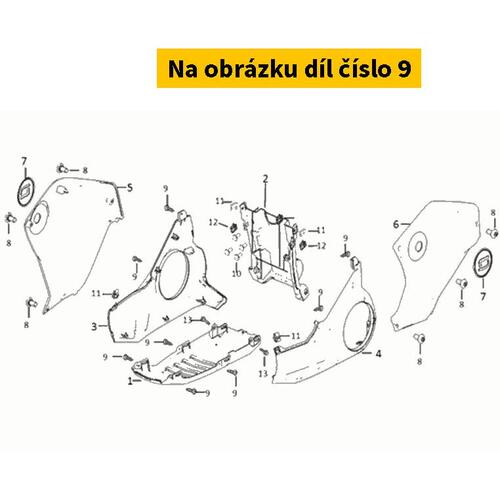 Tapping Screw 4x12 S93903-QSM-A00