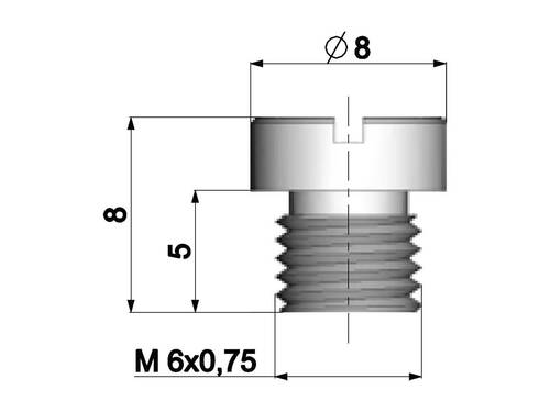 Tryska M6 DellOrto -- 60