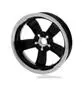 Front (with ABS) /Rear Rim VESPA GTS 12 X 3.00 Glossy Black 1C000782