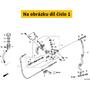 CABLE COMP., RR. BRAKE SE 43450KZL931