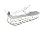 Footboard Fusion White 544 62212440BR