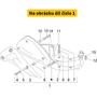 Exhaust catalitic VESPA LX 125-150 4T 2V E3 2006-2 8485995