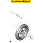 Axle, Wheel B4UF51810000