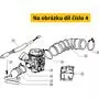 Carburettor Keihin CVK-18 17NE PIAGGIO Liberty 50 4T E1-E2 2002-2004 CM141901