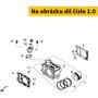 Cylinder kit Ø57 SYM 125 H2O 4T 4V E3 (H90) KIT12100-H90-100-A