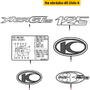 Emblem (K) 70x38mm, oval MA2624