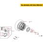 Bremsscheibe hinten = MB1738 MB1423