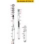 Schraube f. Gabel unten MB4909