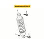 Rear Shock Absorber S52400-QSM-A01