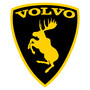 Samolepka Volvo Los černá - velká