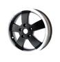 Front / Rear Rim VESPA GTS 12 X 3.00 matt black with silver edge (no ABS) 667575