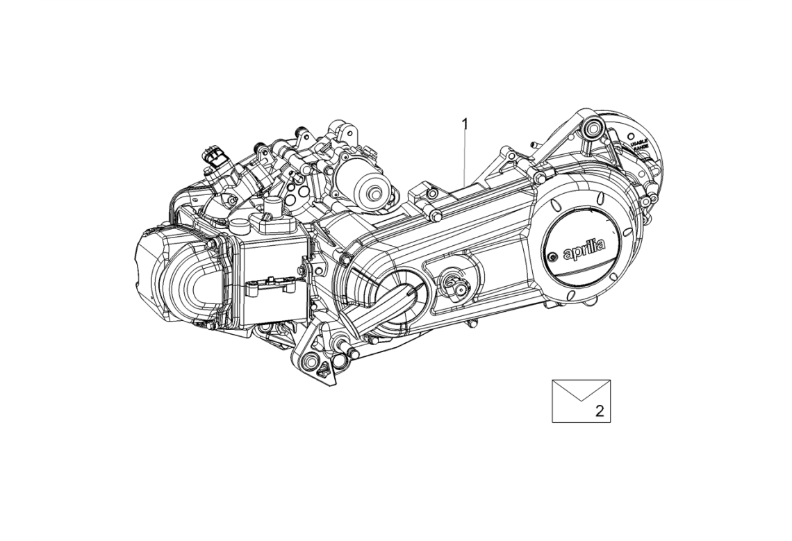 Motor, sady těsnění