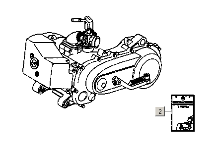 Motor, sady těsnění