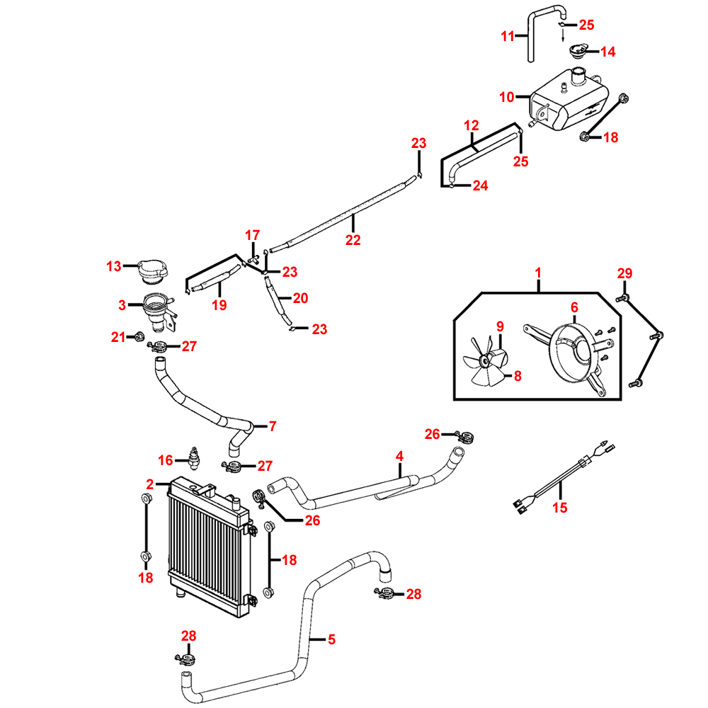 Ventilátor chlazení