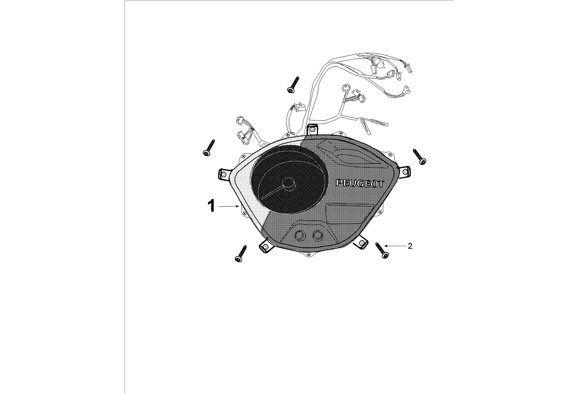 Tachometr (do VIN 005470)