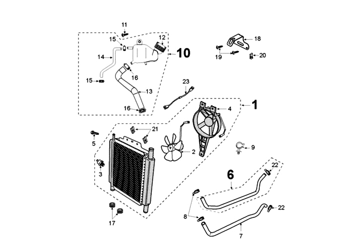 Ventilátor chlazení