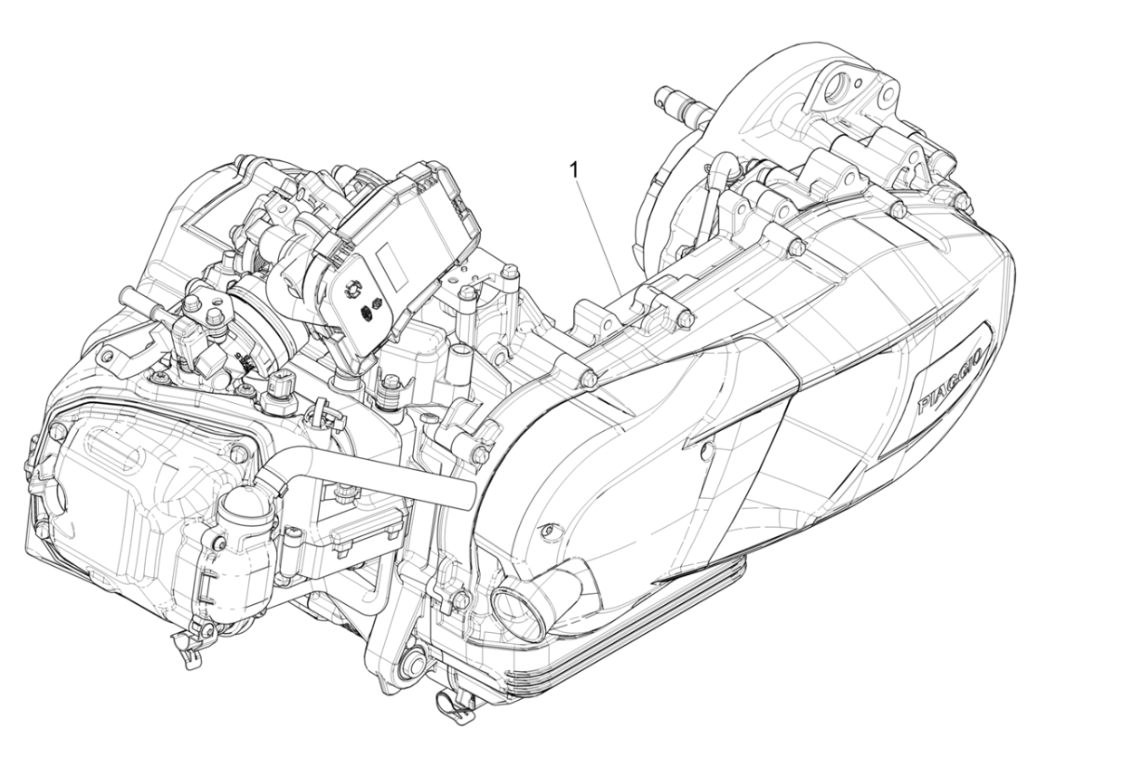 Motor, sady těsnění